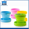 plastic injecton molding for silicone travel collapsible cup